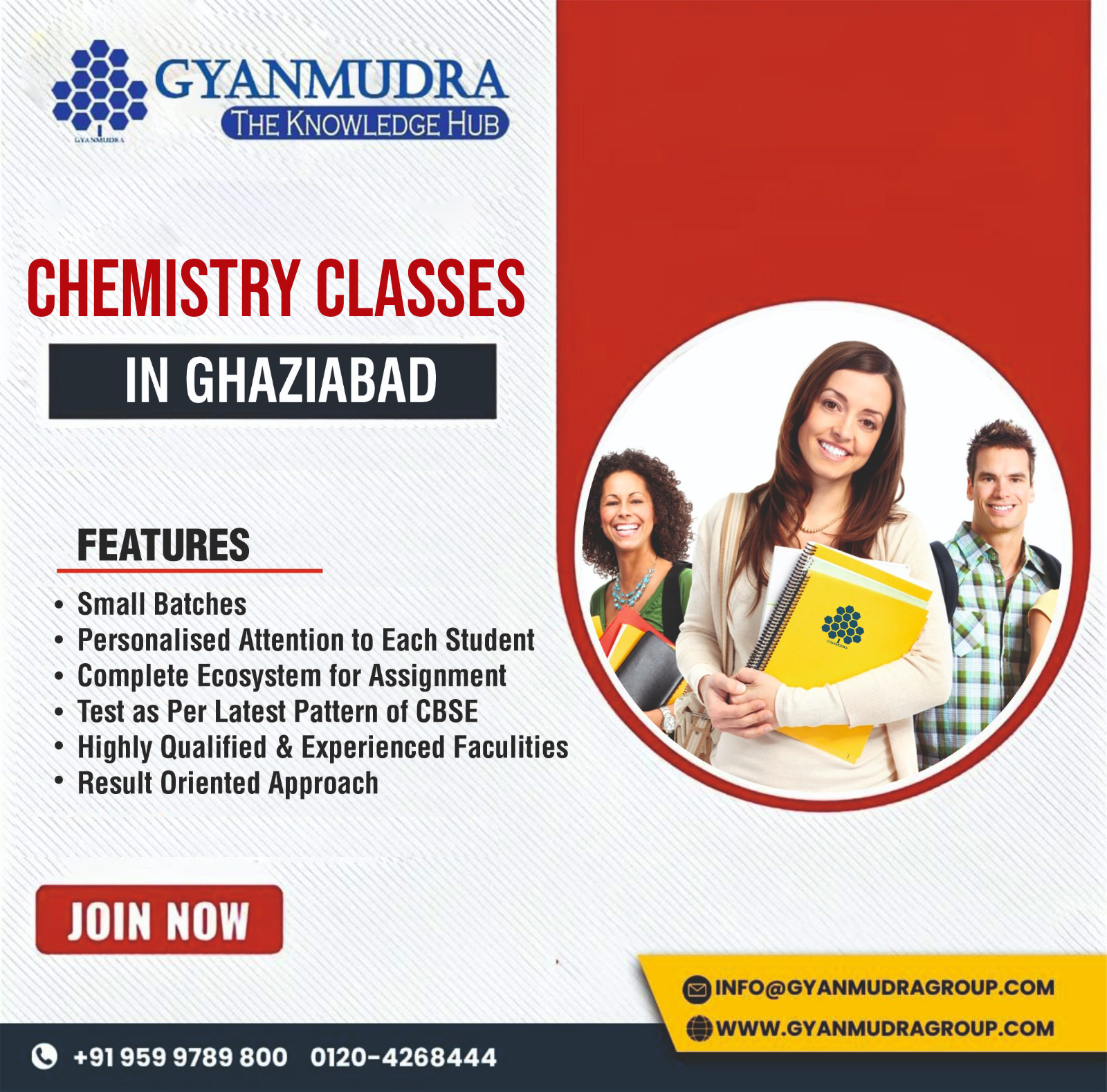 Chemistry Classes In Ghaziabad
